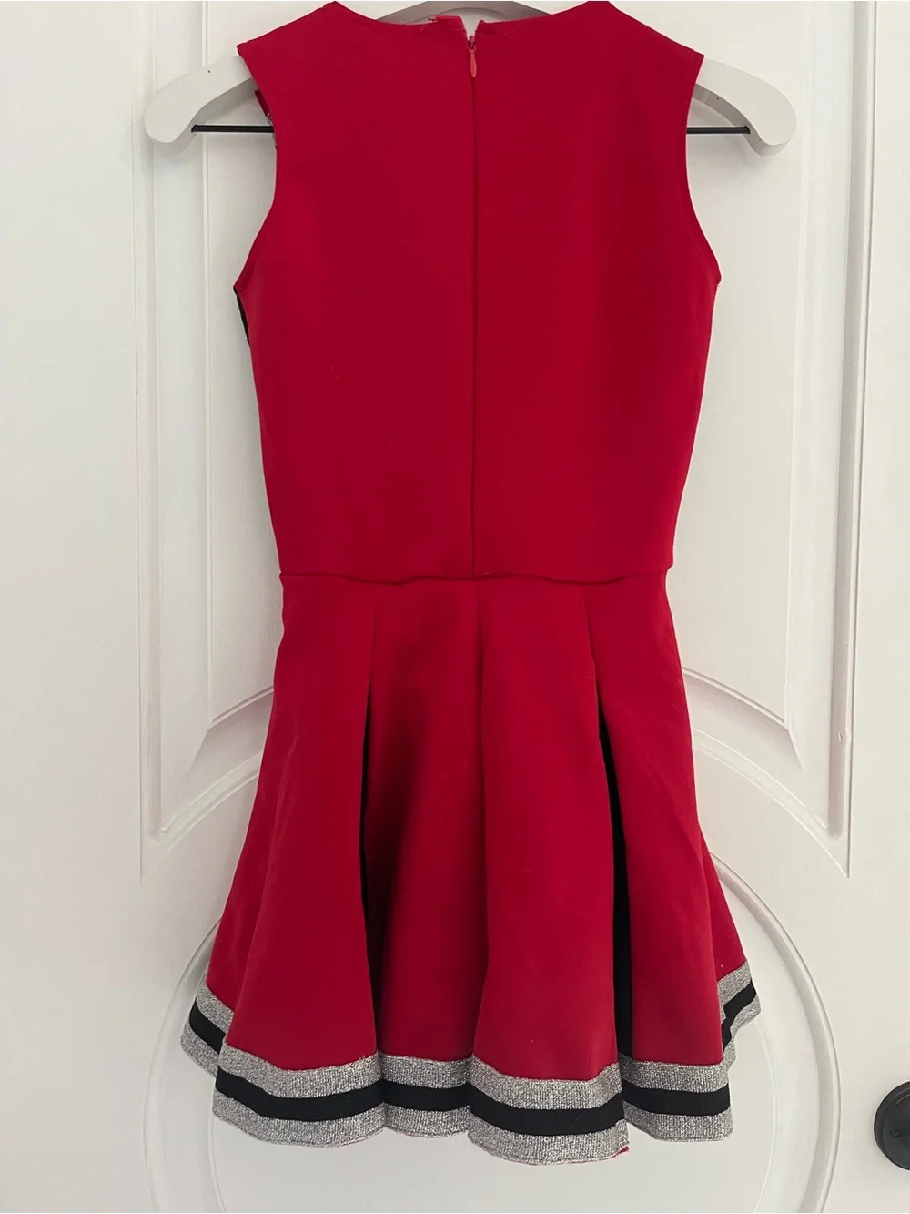 Spirit Red and Black Cheer Costume for Kids Size M